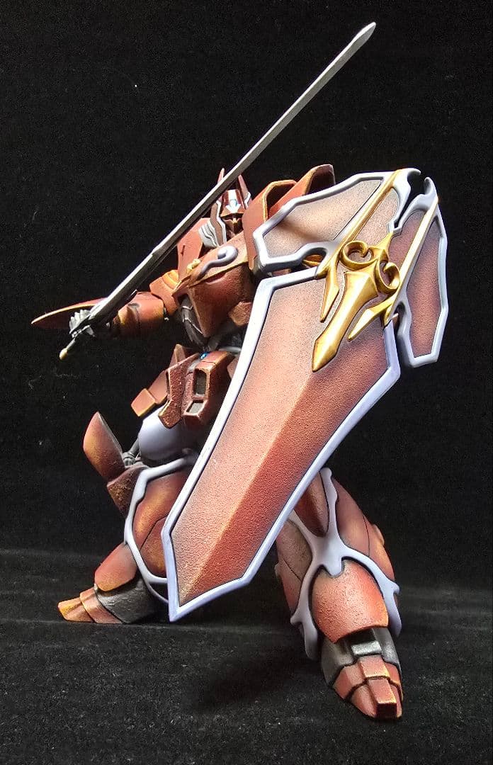 機甲界ガリアンPLAMAX鉄巨神　完成品ベース付き