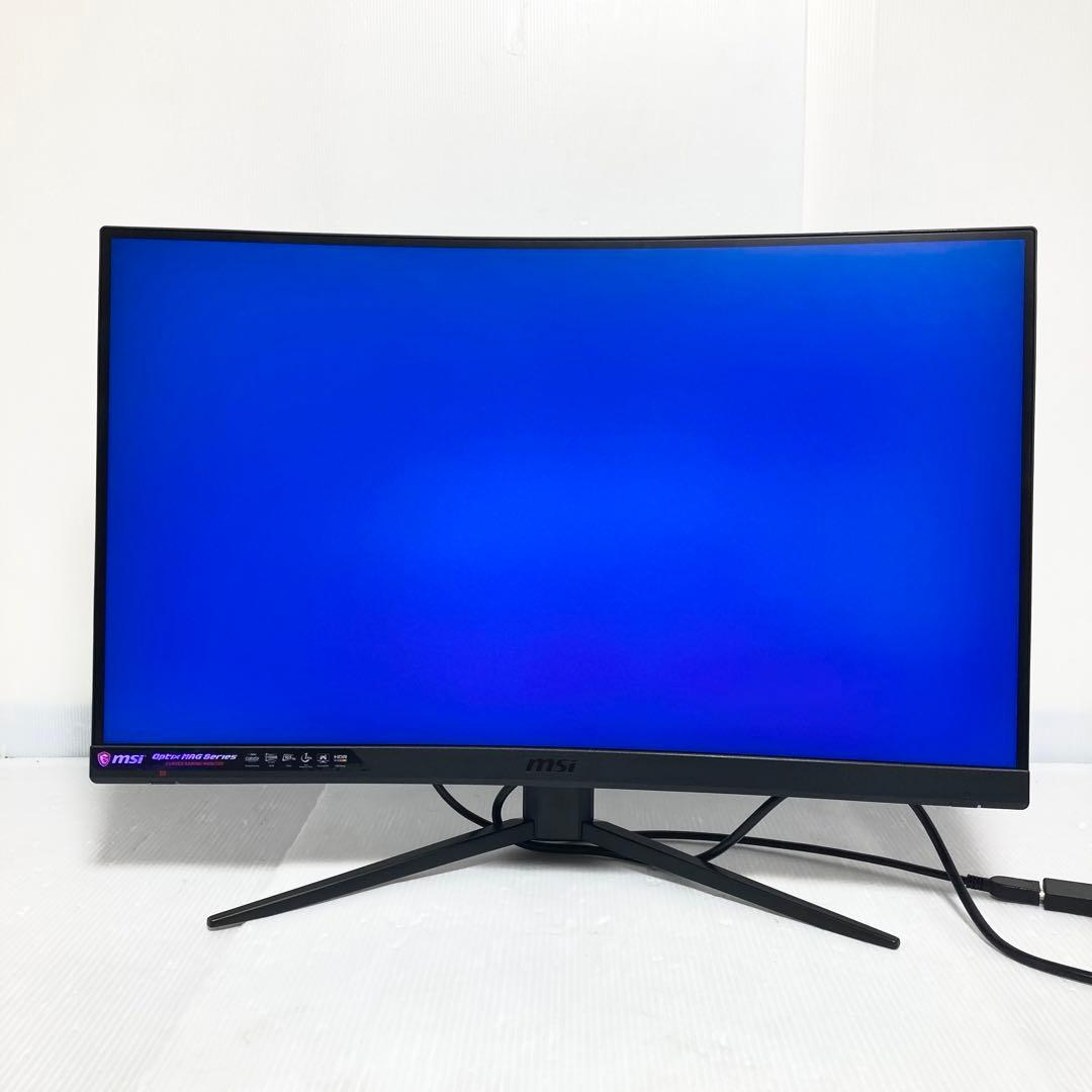 極美品 MSI Optix MAG272C ゲーミングモニター ディスプレイ