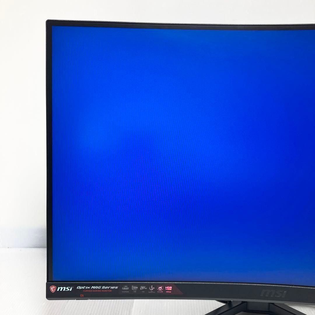 極美品 MSI Optix MAG272C ゲーミングモニター ディスプレイ