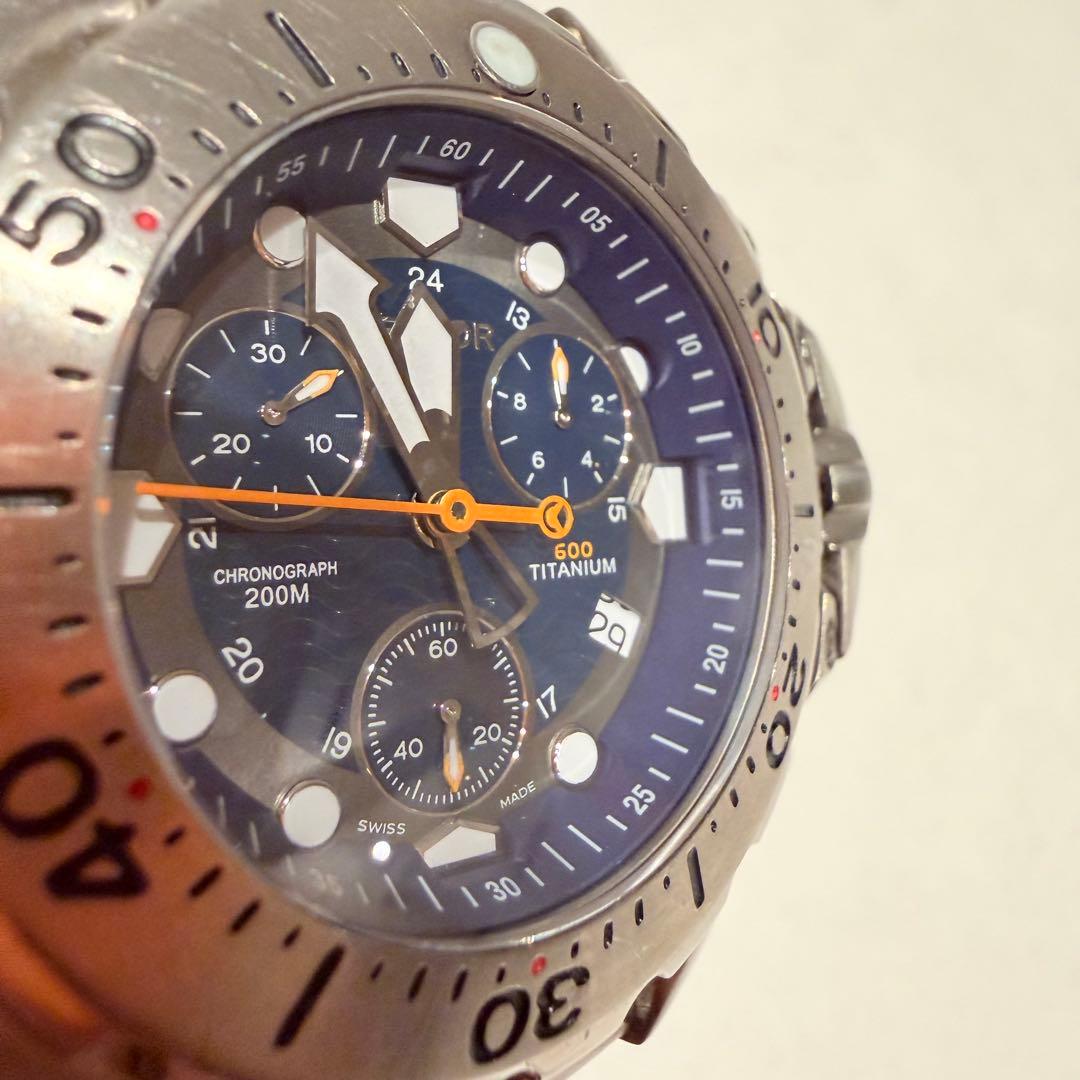 SECTOR 600 クロノグラ チタン 腕時計 セクター Titan