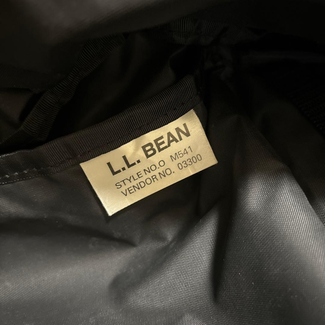 90s 台湾製 L.L.Bean ガーメント バッグ 黒 企業 支給品 衣装