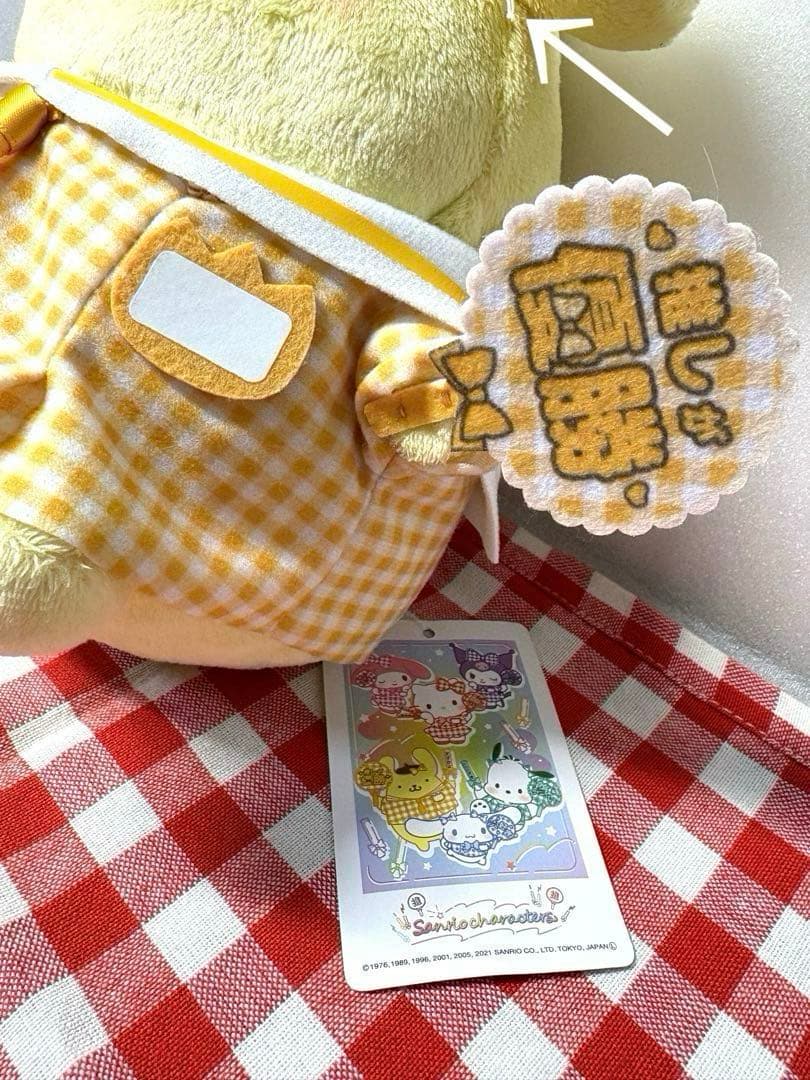 新品タグ付き　ポムポムプリン 推しが優勝！ぬいぐるみ　廃盤