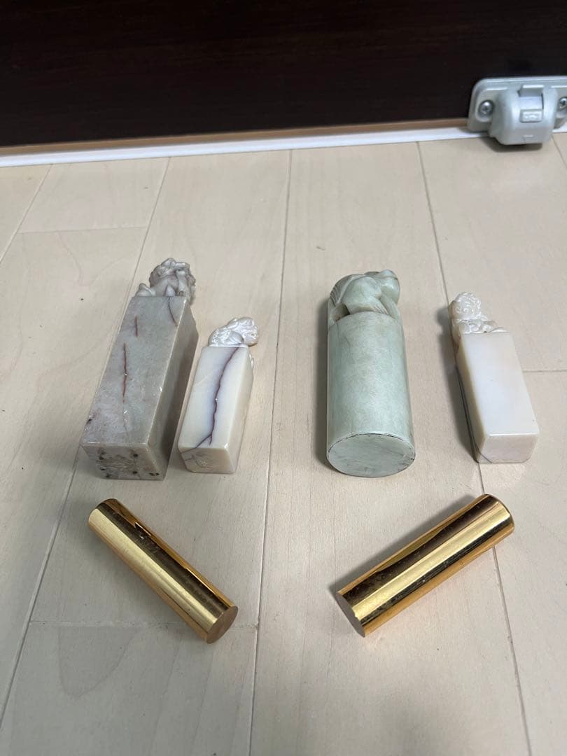 印鑑ハンコの素材12点セットです