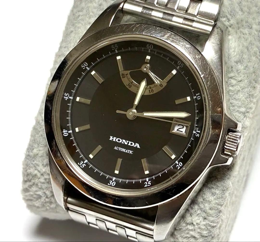 m*n様 HONDA 自動巻き　スケルトン　パワーリザーブ　ブラック文字盤