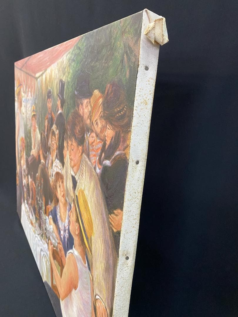 ピュエール＝オーギュスト・ルノワール『舟遊びをする人々の昼食』複製画　摸写②