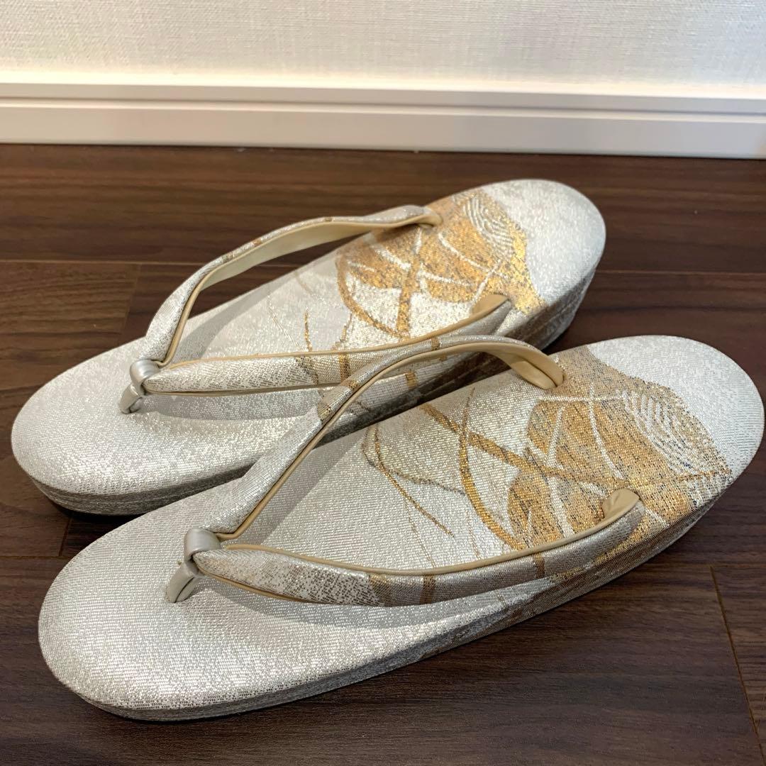 美品　西陣織帯地　和装　バッグ草履セット　留袖　振袖　訪問着　フォーマル　礼装