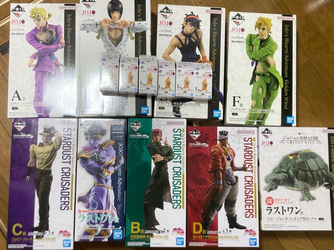 ジョジョ　一番くじ　フィギュア
