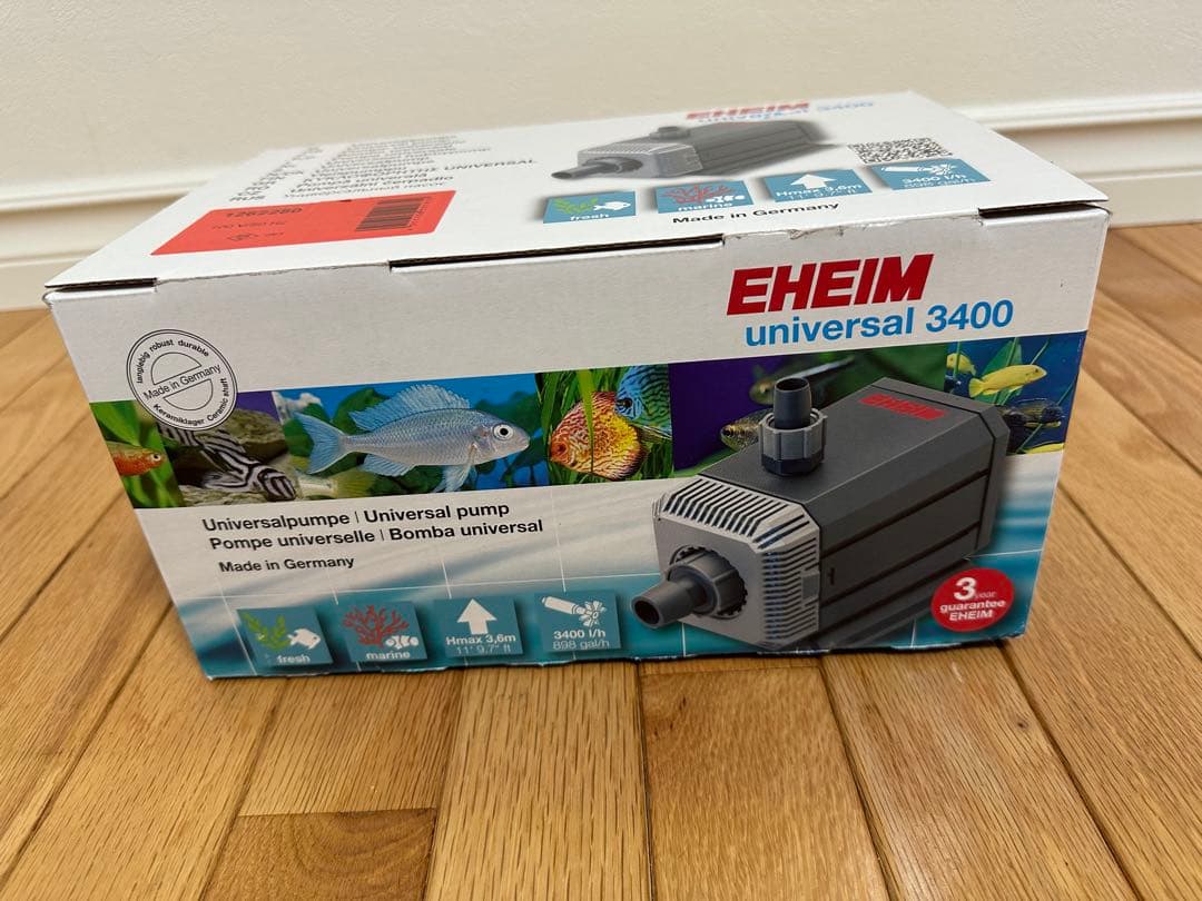 エーハイム 水陸両用 水中ポンプ 1262 (50Hz)