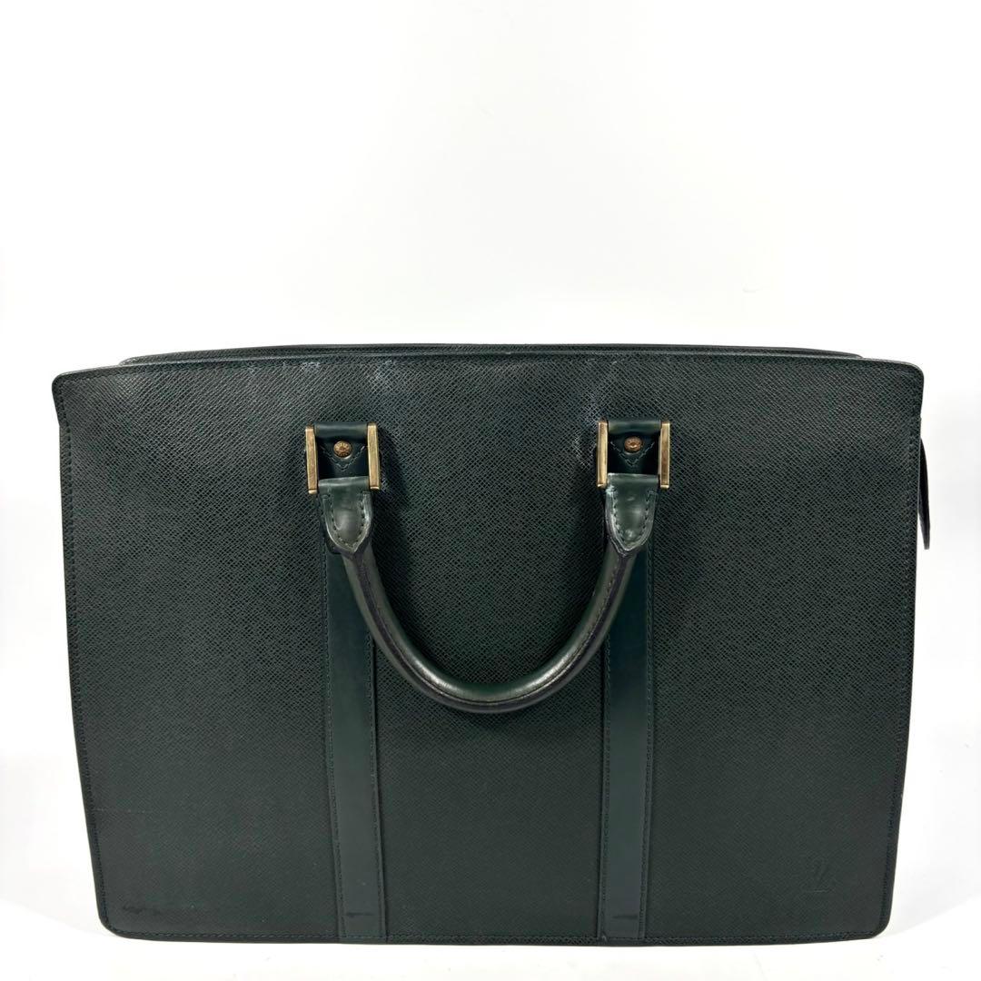 ✨美品✨ルイヴィトン ビジネスバッグ ポルトドキュマン ロザン タイガ グリーン