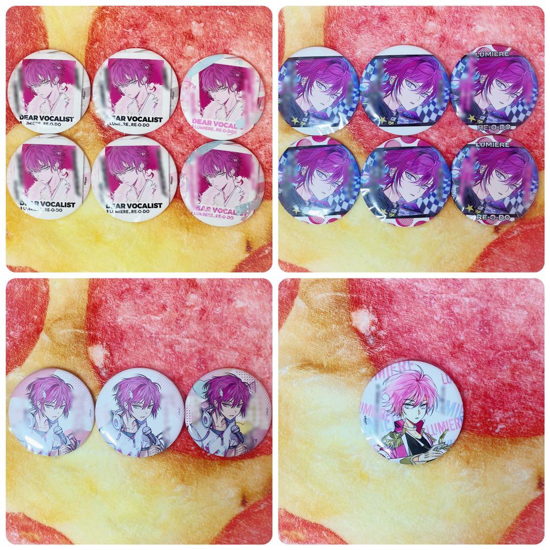 ディアヴォ レオード 受注メッセージ入り缶バッジ 16点セット