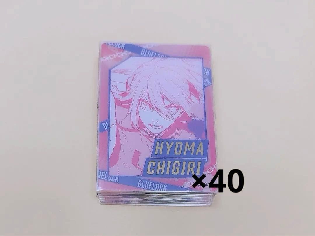 千切豹馬 ふぁぼカード ふぁぼカ 初版 ブルーロック クリアカード 箔押し