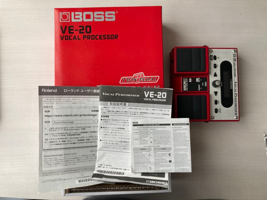 BOSS VE-20 ボーカルエフェクター