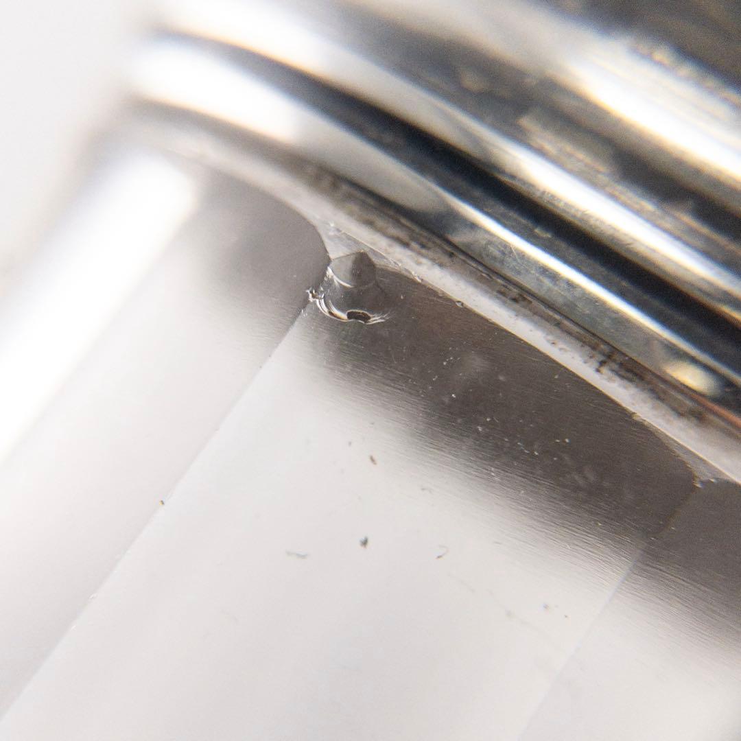 英国製 1904年 シルバー925 ガラス アンティーク 瓶 ジャー 小物入れ