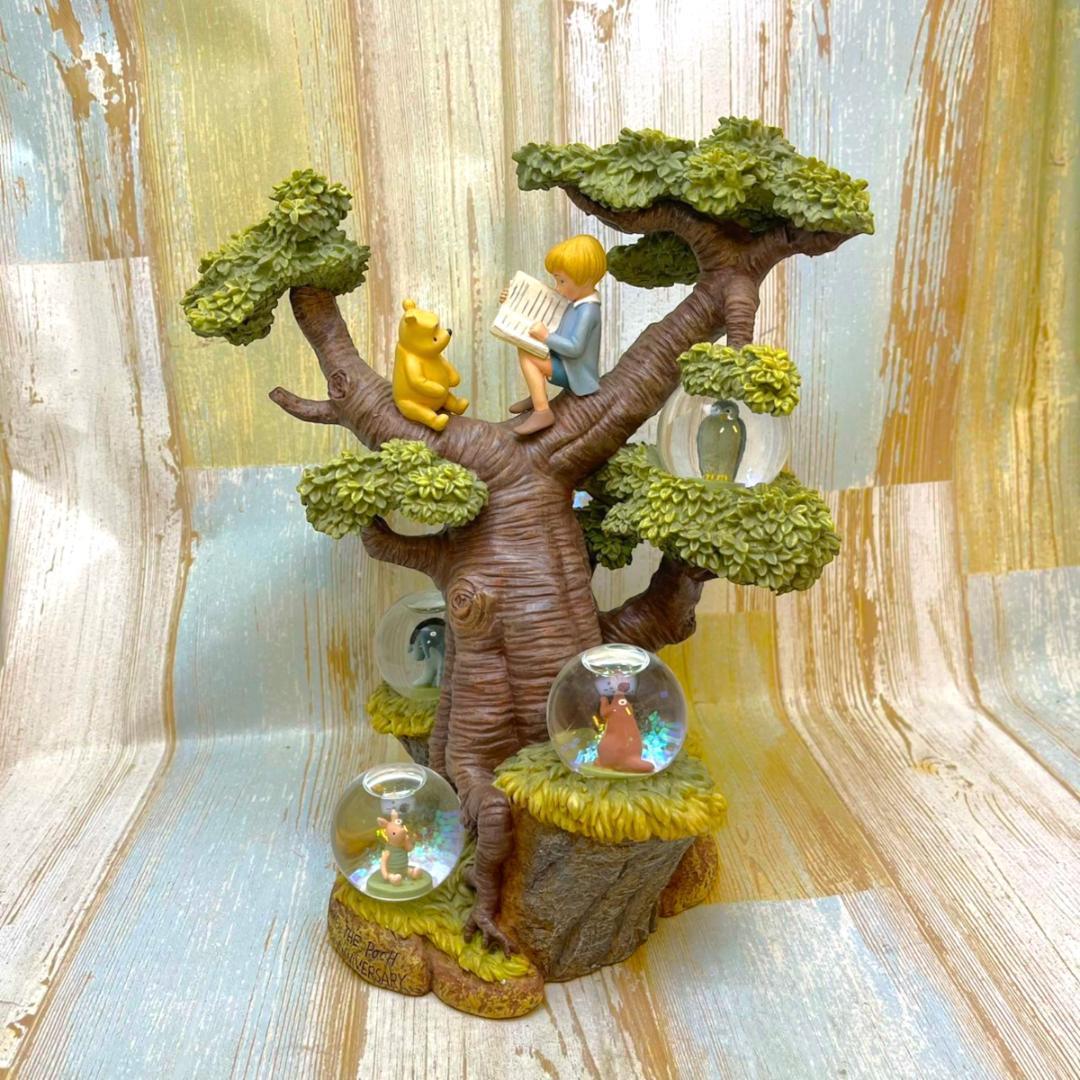 激レア★くまのプーさん スノーグローブ スノードーム★ディズニー ピグレット