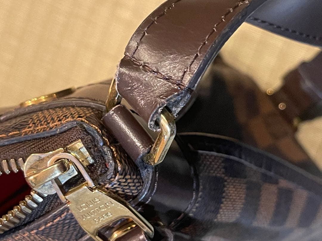 超希少　ルイヴィトン　ダミエ　新型　ドゥオモ　ショルダーストラップ