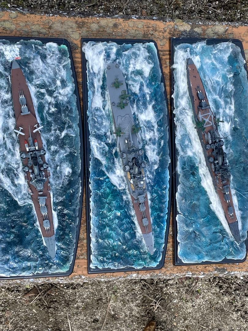 艦船モデル3点セット