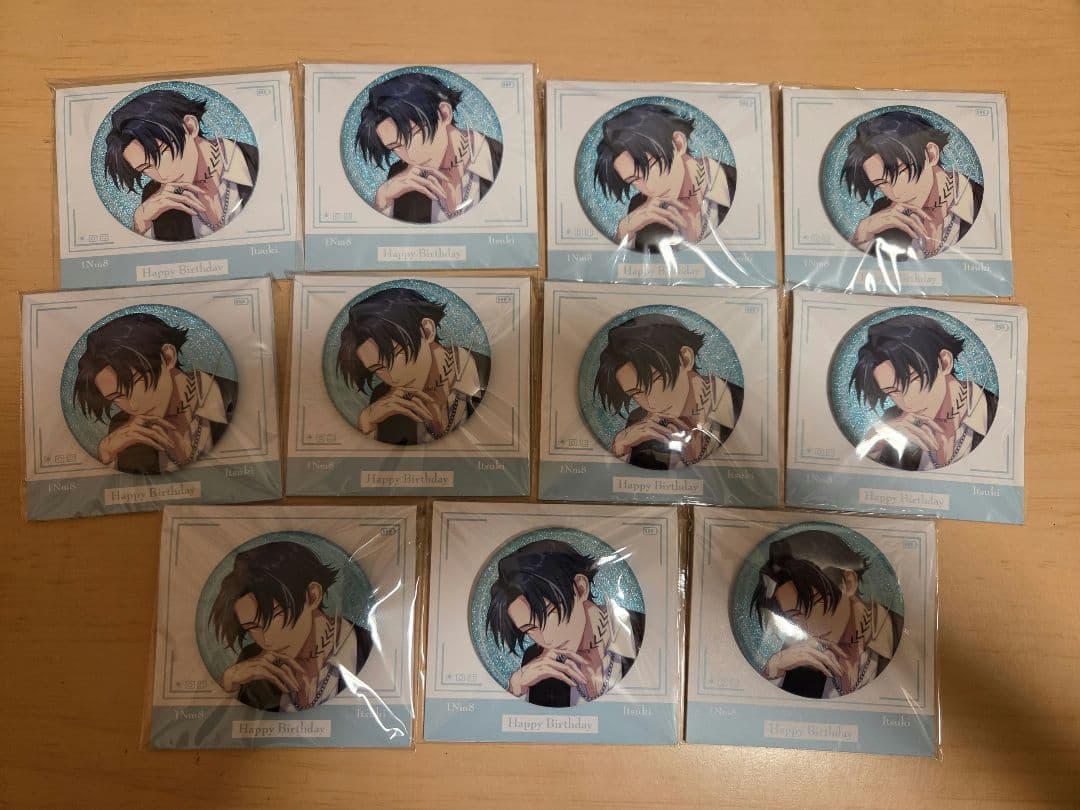 Paradox Live イツキ 誕生日 ファイングラフ 缶バッジ