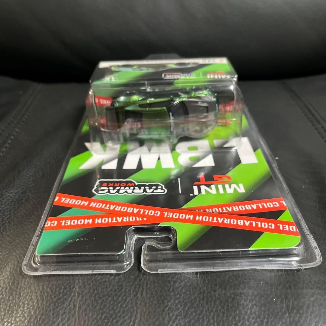 2台セット ミニGT ターマック LBWK R35　ウラカン マジック グリーン