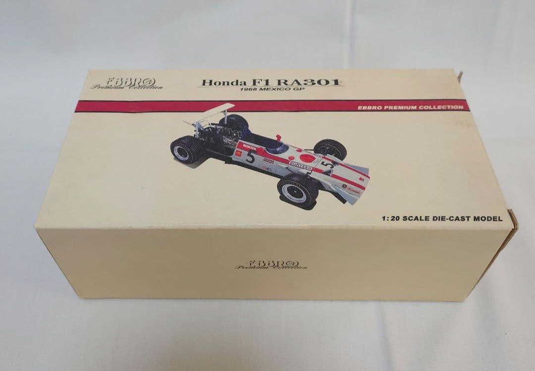 F1 EBBRO 1/20 ホンダHONDA RA301 1968年メキシコGP
