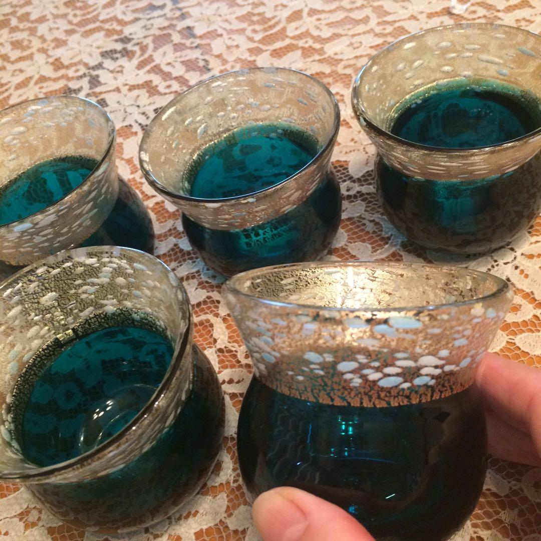 黒木国昭 作品 グラス 五客