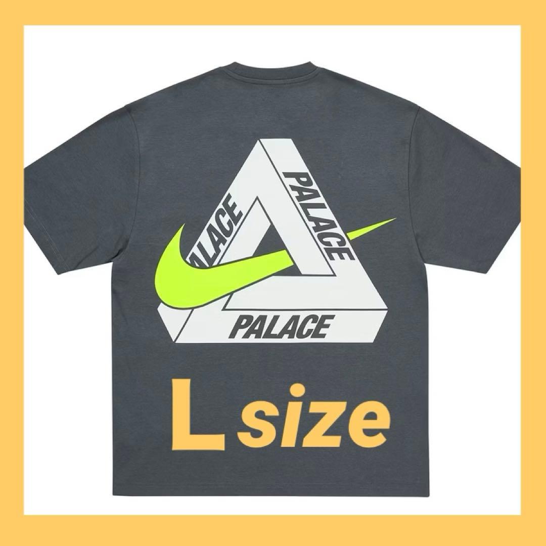 トップス PALACE NIKE TRI SWOOSH T-SHIRT CHARCOAL