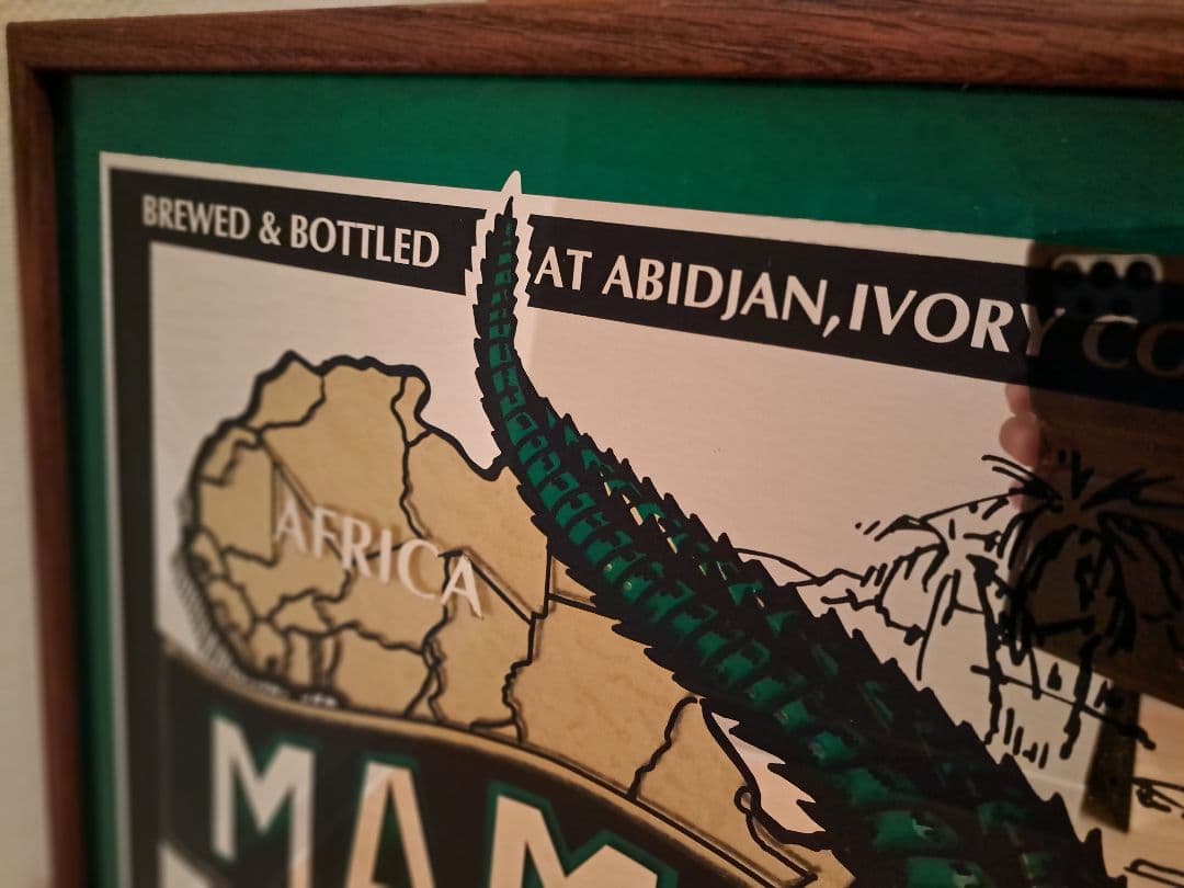 ヴィンテージパブミラー MAMBA