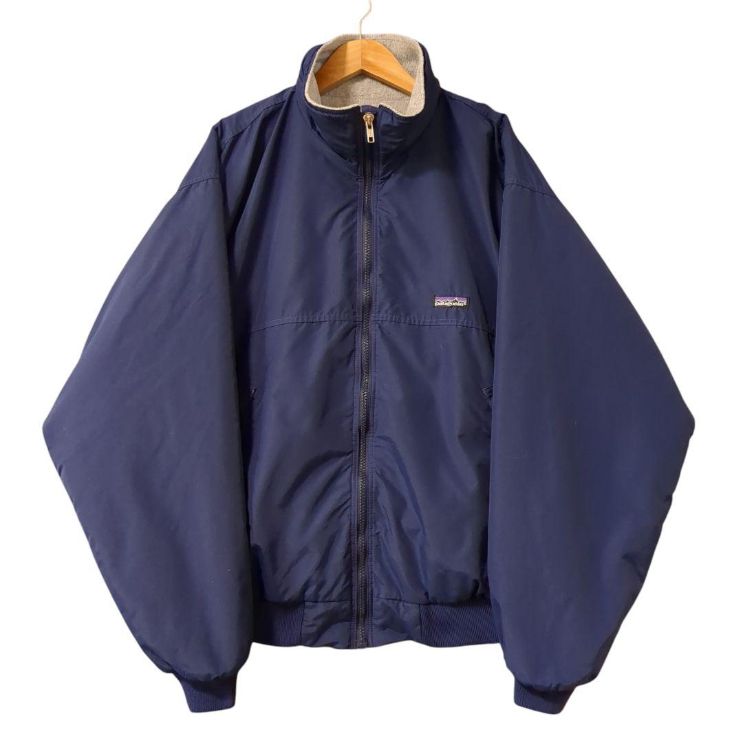 USA製 Patagonia シェルドシンチラ ブルーブラック Lサイズ