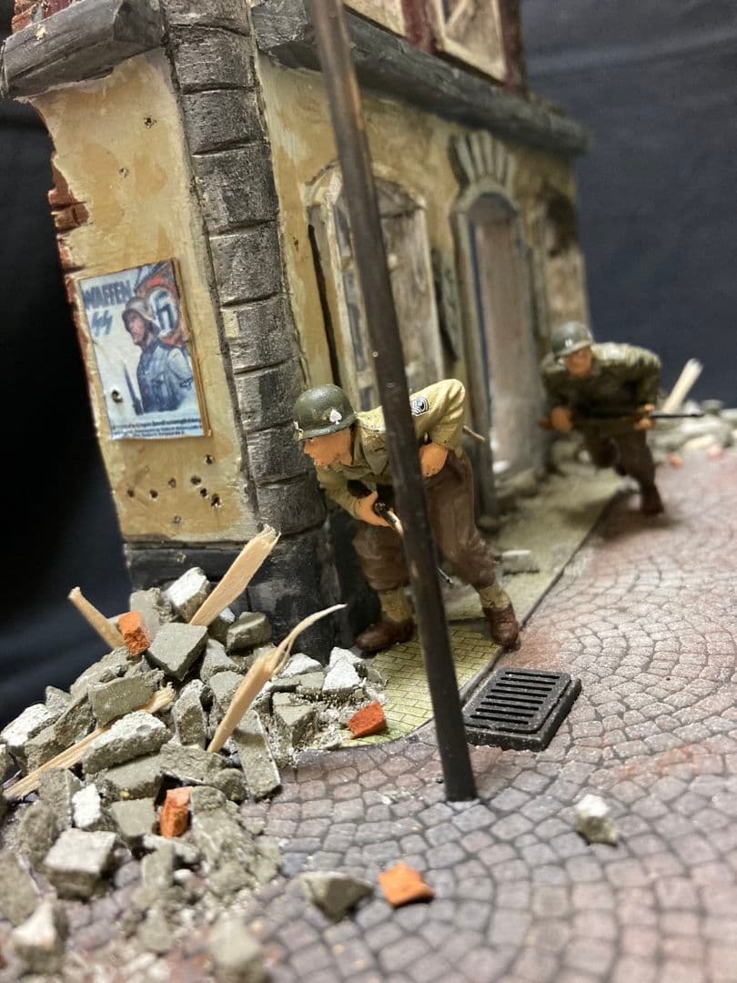 米軍駆逐戦車 M10　ミリタリー　ジオラマ