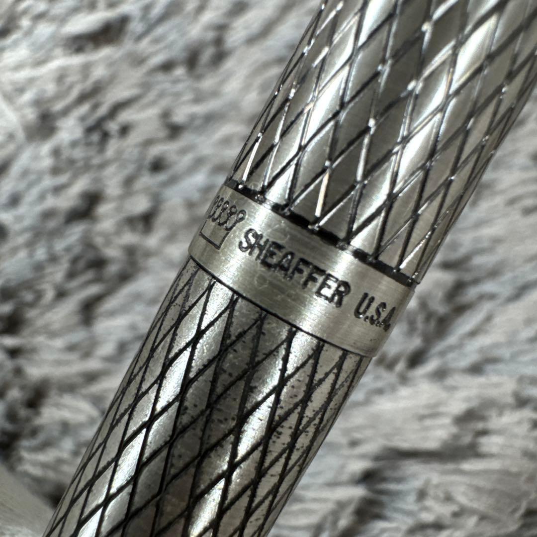 SHEAFFER シェーファー 14K 万年筆 STERLING SILVER