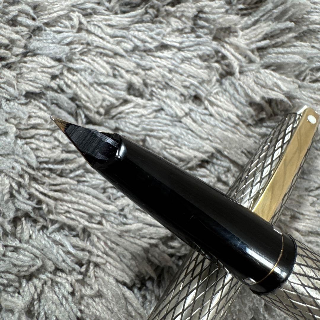 SHEAFFER シェーファー 14K 万年筆 STERLING SILVER