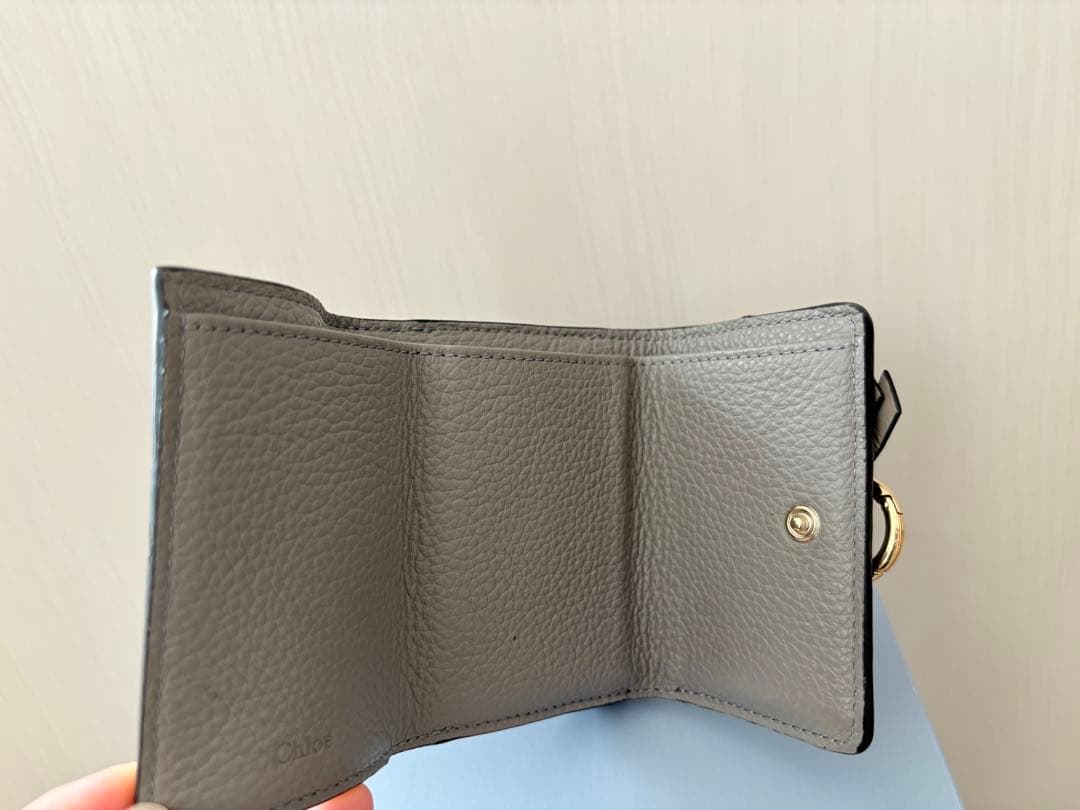 【美品】クロエ　三つ折り財布　スモールトリフォールドウォレット