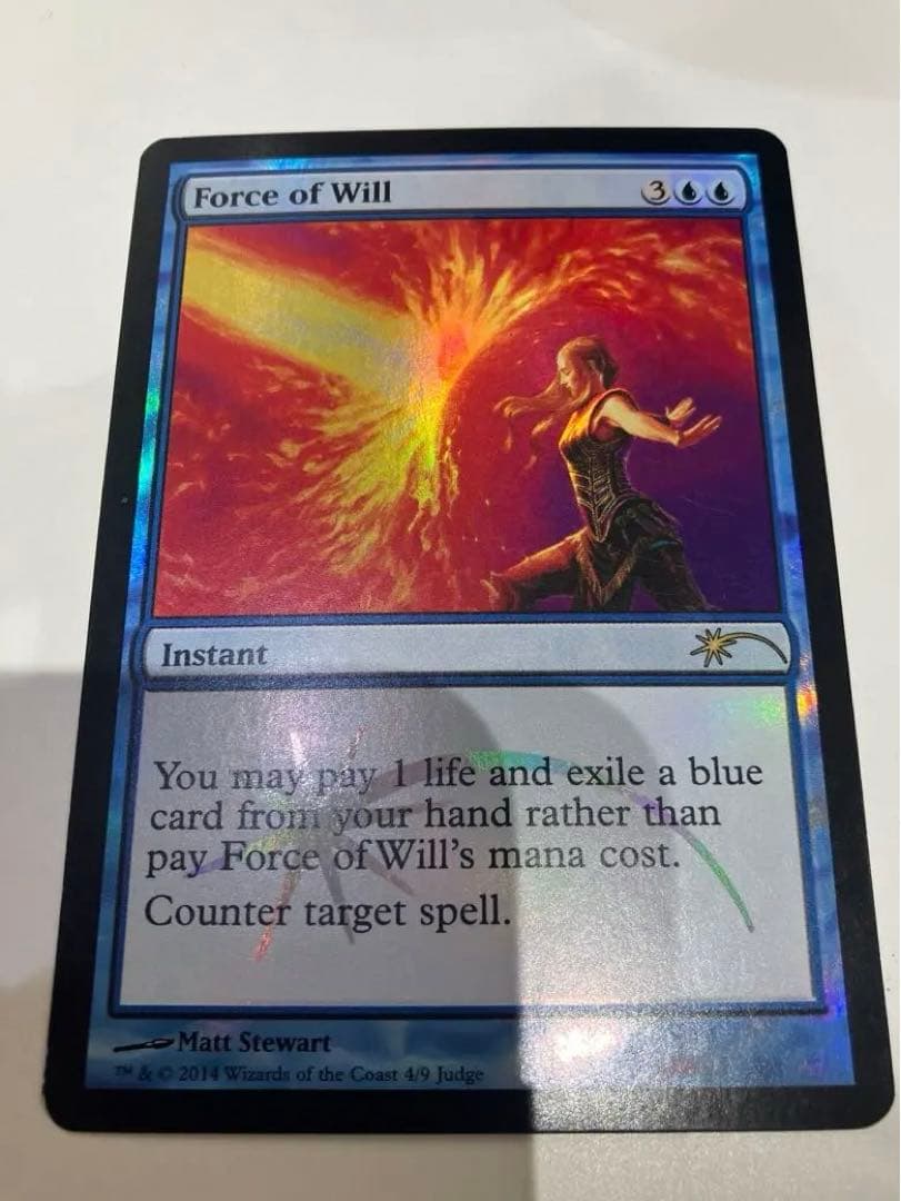 Force of Will ジャッジ褒賞 Foil