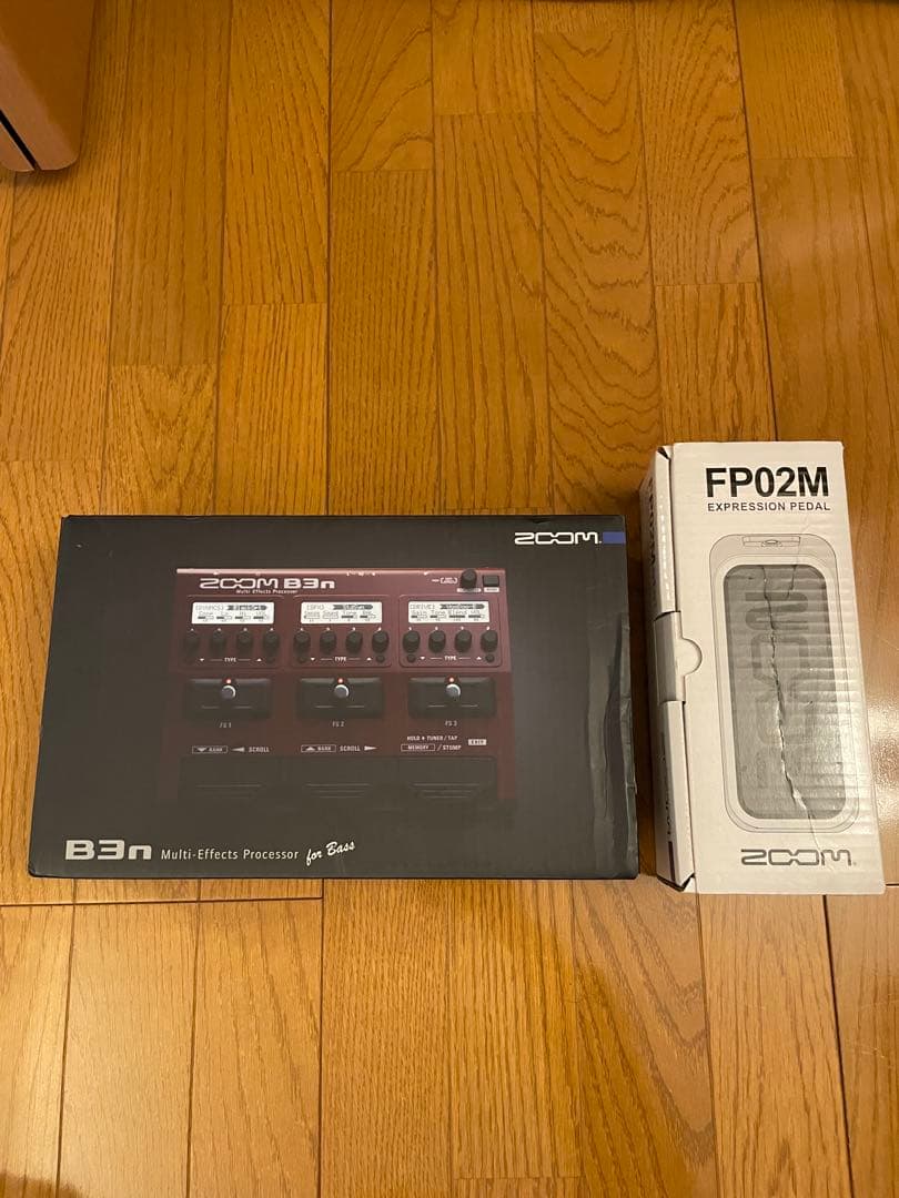 ZOOM B3n マルチエフェクター + FP02M ペダル