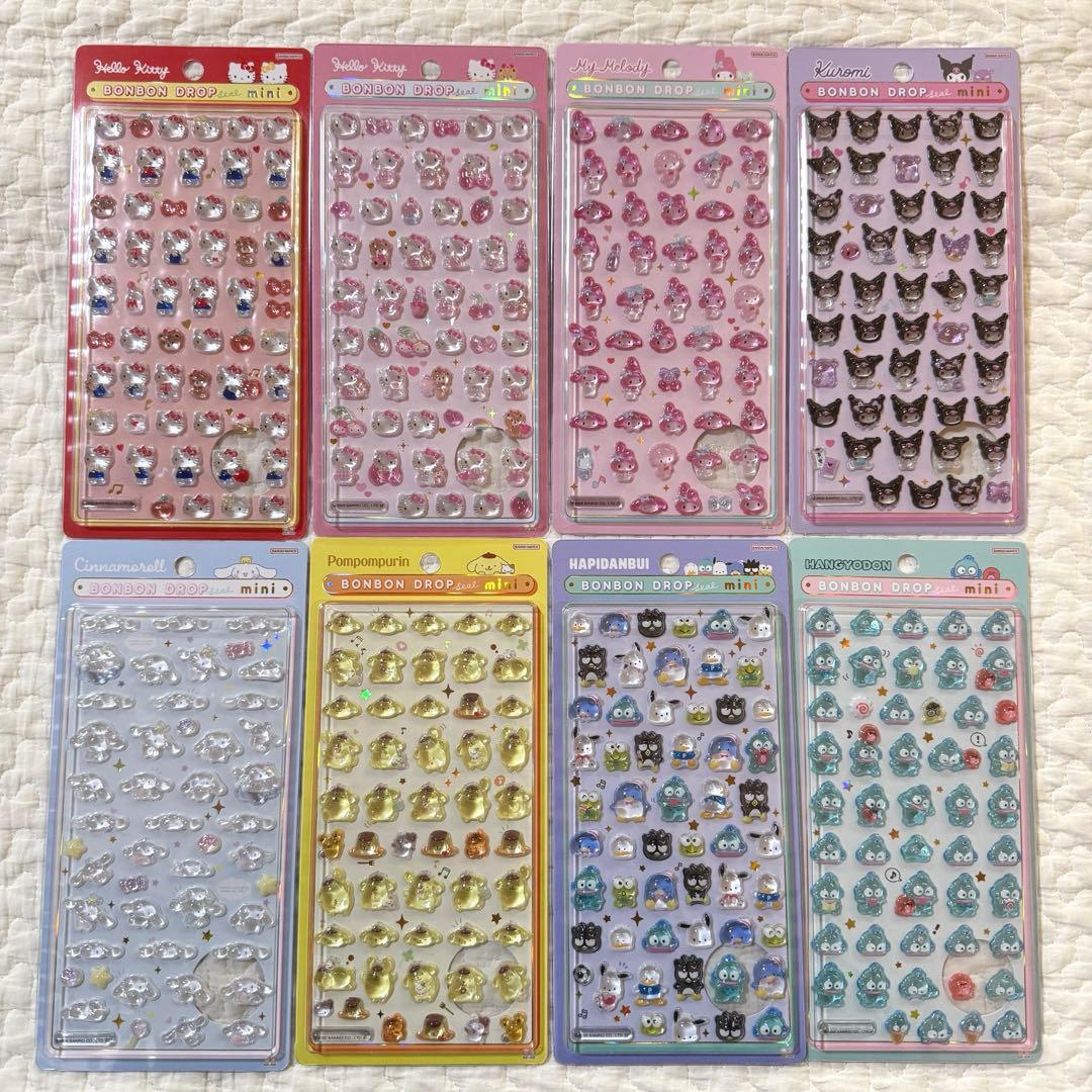 正規　コンプリート　サンリオミニ　ボンボンドロップ　コンプ　はぴだん　おまけ