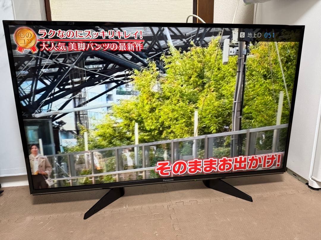 パナソニックTH-43EX600 43型2018年製⭕️ 地上 BS/CS、動画可