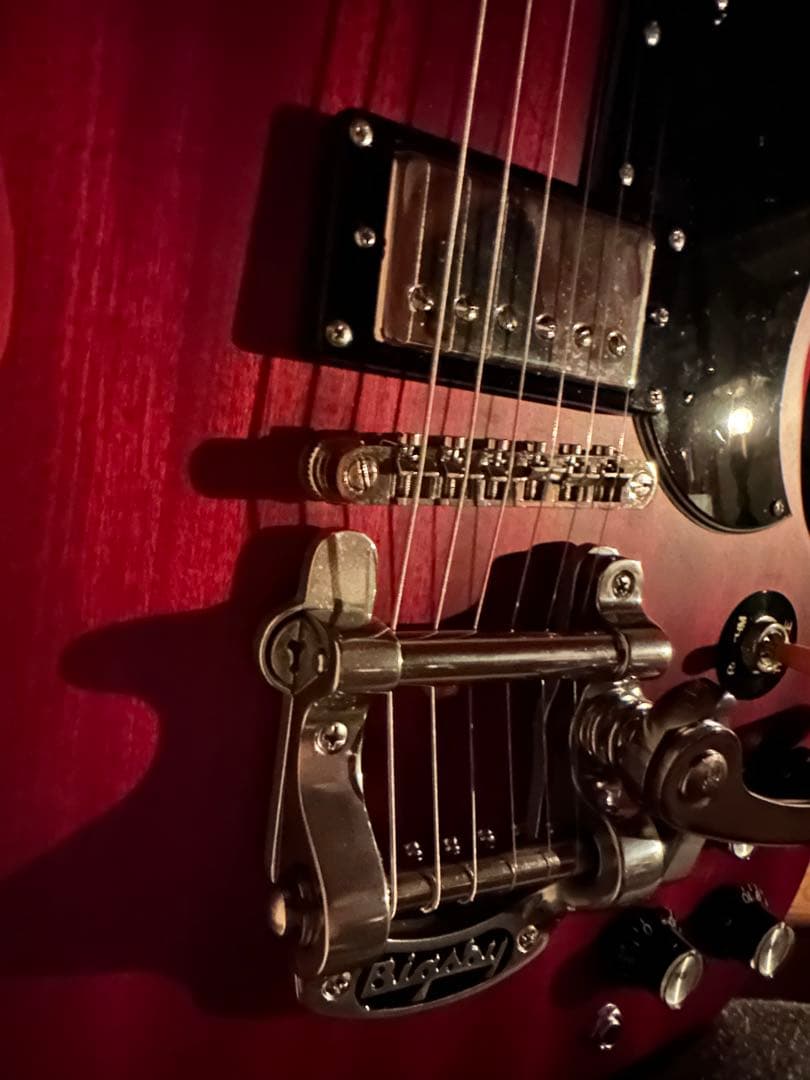 Epiphone SG bigsby スタイル 美品