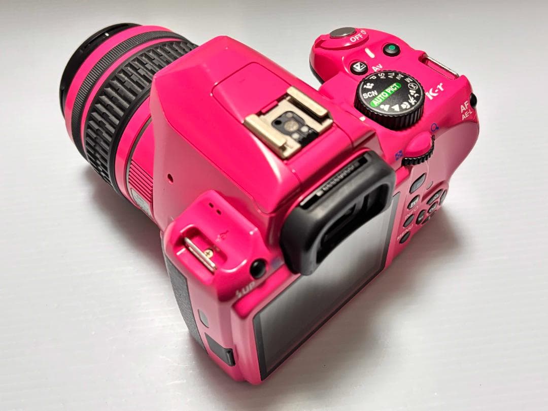 PENTAX K-r ピンク デジタル一眼レフカメラ 18-55mm レンズ付き