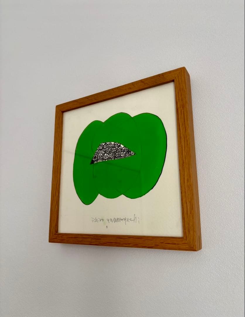 グリーン花♡ 山口一郎　原画　絵