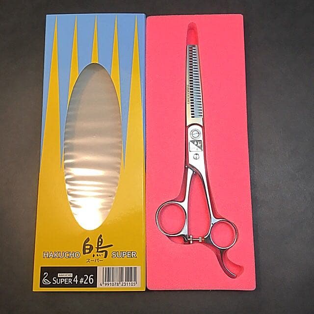 東京理器 白鳥 SUPER 4#26 カットハサミ 7.0インチ ハイステン鋼