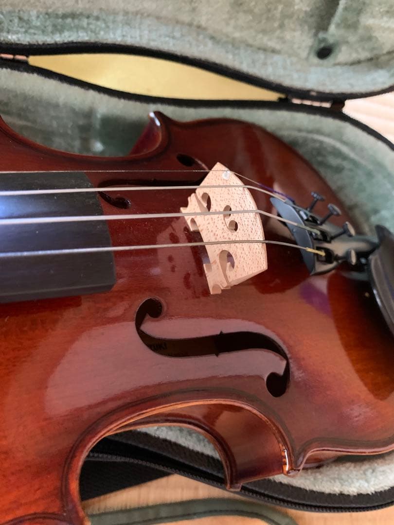 スズキ　バイオリン　2/1 サイズ　昭和　約30年前の購入　眠った楽器に♪を