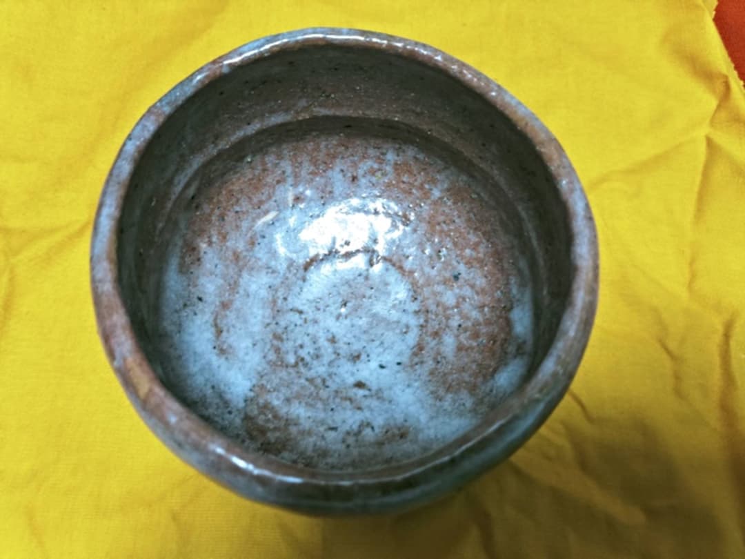 赤楽茶碗 共布 共箱付き 茶道具 ❤️