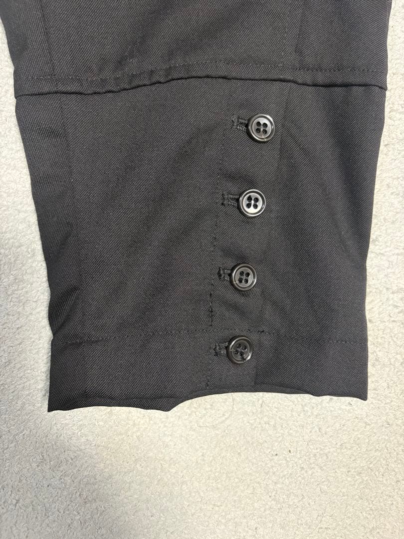 【美品】AD2016 コムデギャルソン ウールギャバ ボタン付サルエルパンツ S