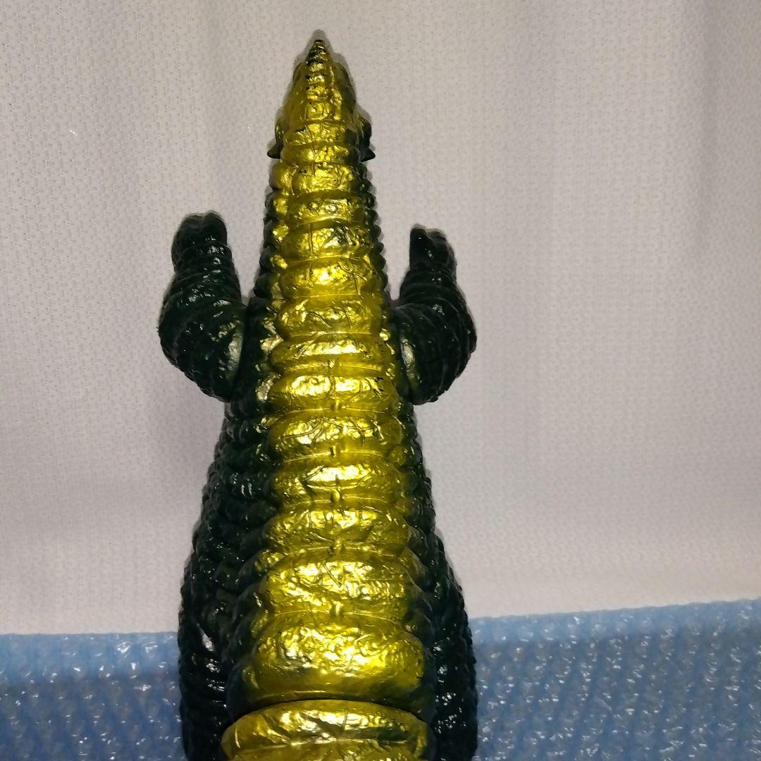 無版権　レッドキング　ソフビ　グレートザウルスシリーズ風　マルサン　ブルマァク