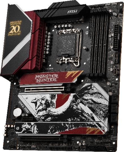 MSI モンスターハンター 20周年記念マザーボード