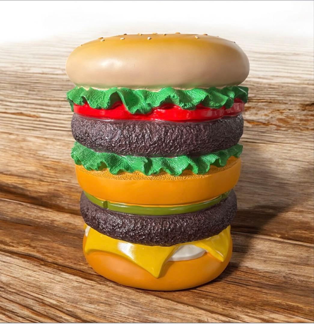 美品　ハンバーガー　イス　スツール