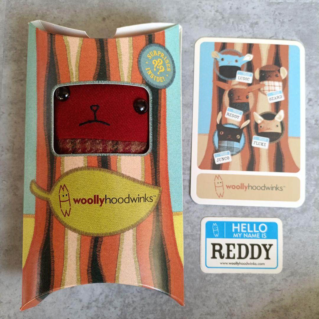 アメリカ製　ヴィンテージ　ぬいぐるみ　かわいい　赤色　チェック　うさぎ　レトロ