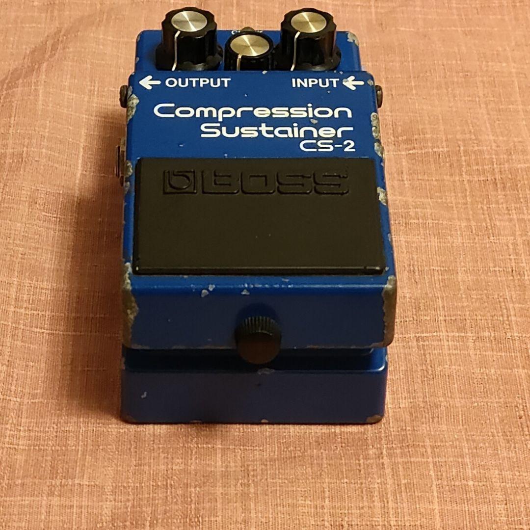 BOSS CS-2 コンプレッサー 青色LED PSA仕様