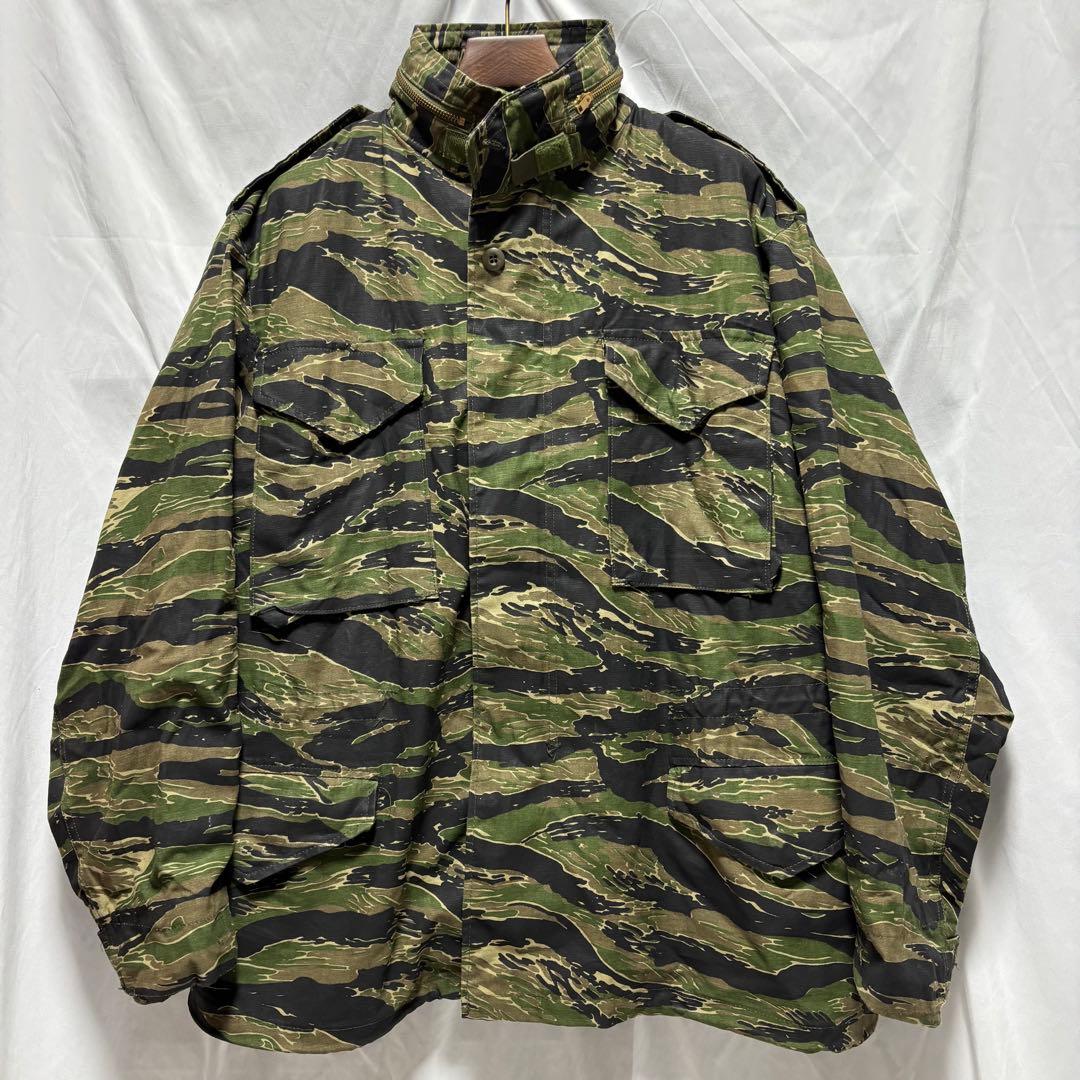 民間品　USA製　米軍　M-65 フィールド ジャケット　タイガーストライプ