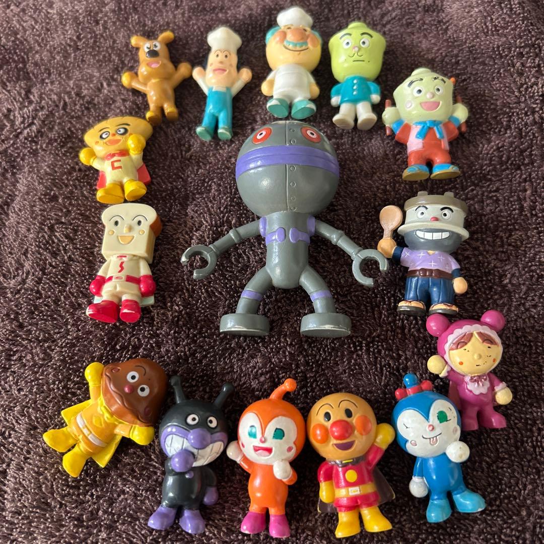 アンパンマン　フィギュア　だだんだん　ジャムおじさん　バタコさん　チーズ