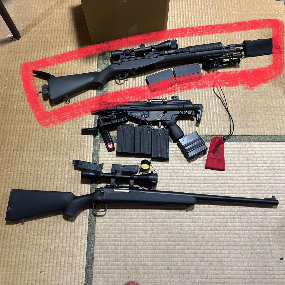 東京マルイ　M14 外装カスタム済み